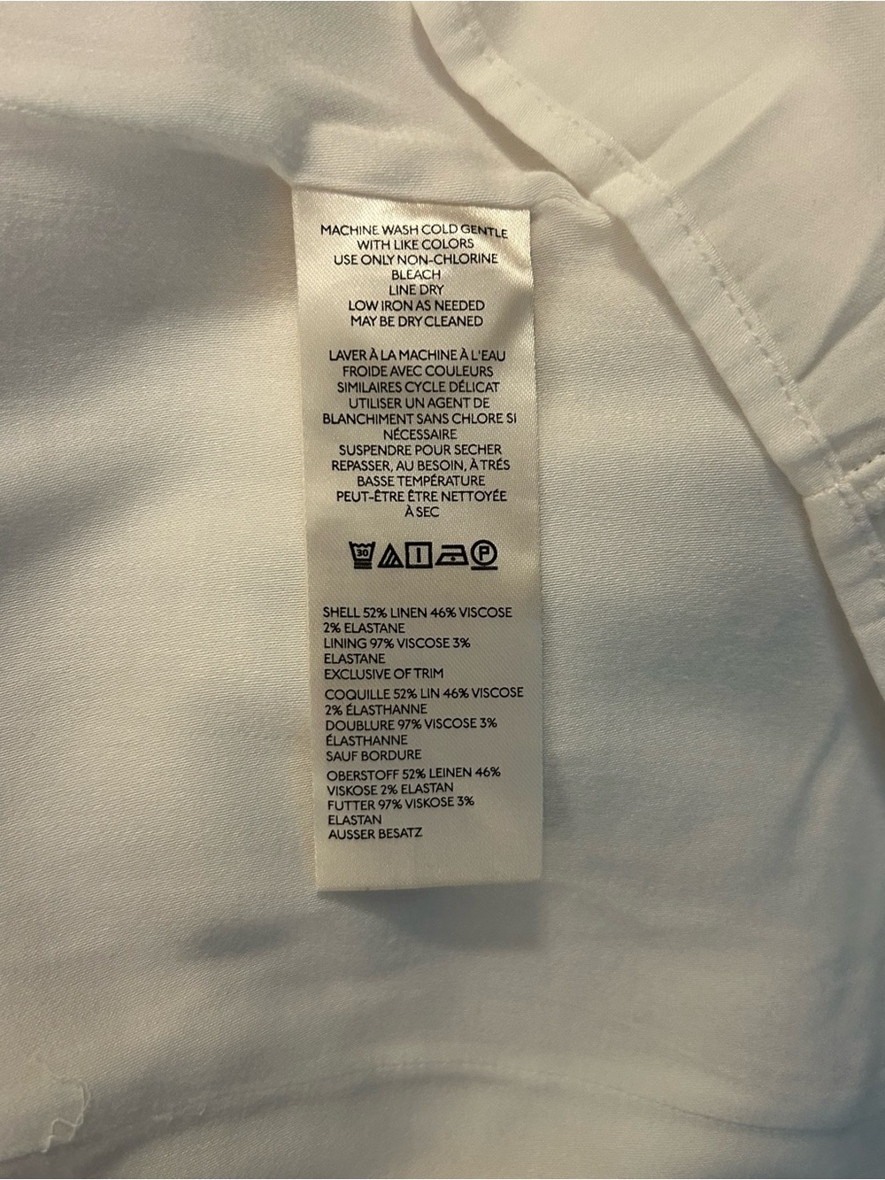 Anthropologie NWT Linen blend dress - Picture 11 of 12
